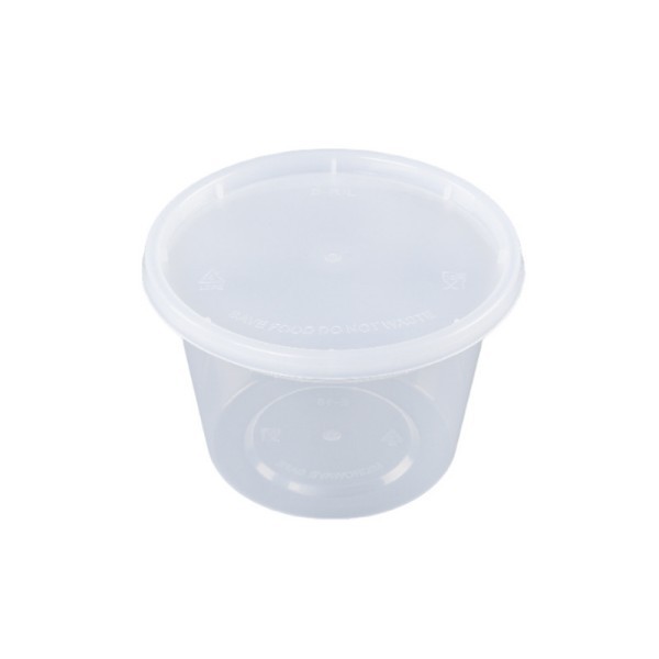 Clear 16oz PP Soup Cup with Lid
