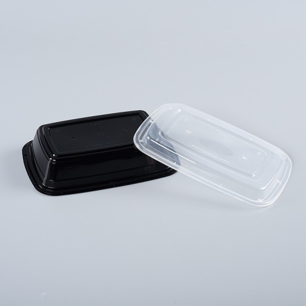 Disposable PP Take Out Square Container with Lid