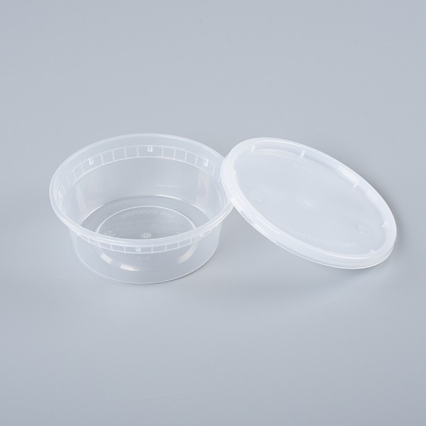 Clear 12oz PP Soup Cup with Lid