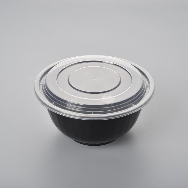 42oz PP Soup Diamond Bowl with Lid